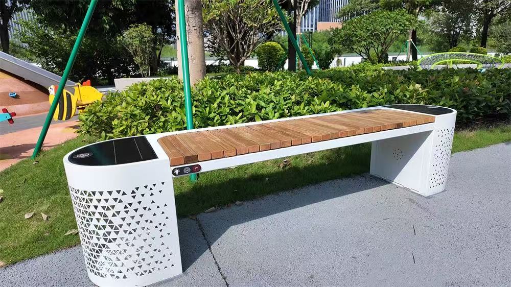 户外光伏智能灭蚊坐凳