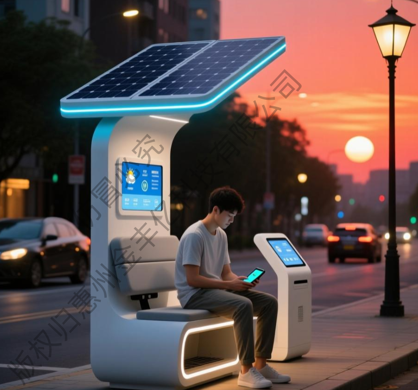 智慧城市光伏智慧椅