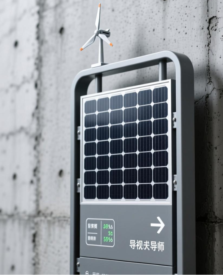 光伏立式导视牌