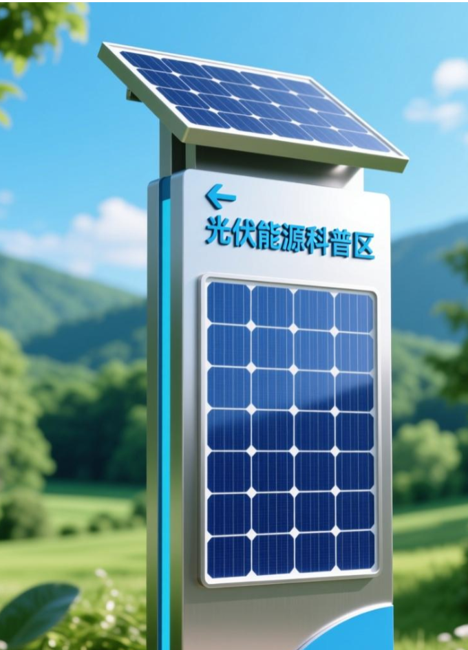光伏科普导视牌