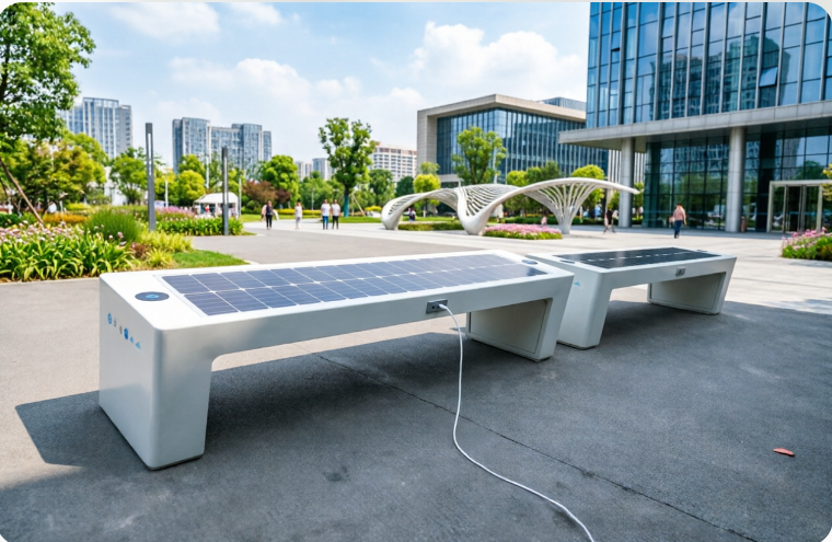 智慧光伏充电凳