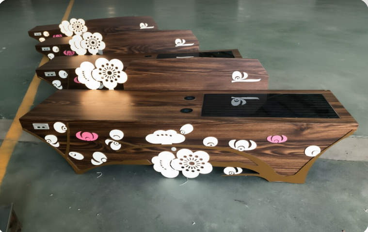 游乐园光伏发电椅